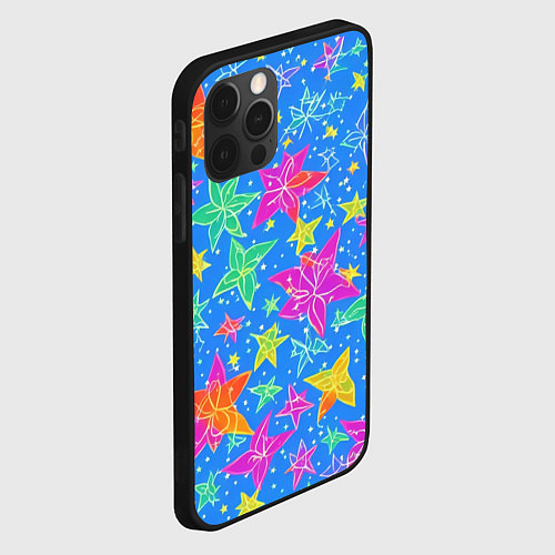 Чехол iPhone 12 Pro Max Морские мотивы / 3D-Черный – фото 2