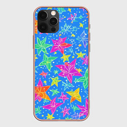 Чехол для iPhone 12 Pro Max Морские мотивы, цвет: 3D-светло-розовый
