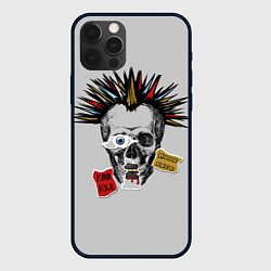 Чехол для iPhone 12 Pro Max Панк - рок, цвет: 3D-черный