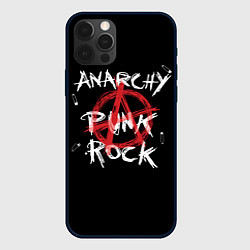 Чехол для iPhone 12 Pro Max Анархия - панк рок, цвет: 3D-черный