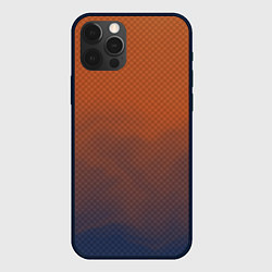 Чехол для iPhone 12 Pro Max Оранжево-синий дым - Хуф и Ся, цвет: 3D-черный