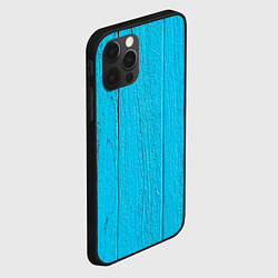 Чехол для iPhone 12 Pro Max Деревянный забор, цвет: 3D-черный — фото 2