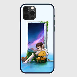 Чехол iPhone 12 Pro Max Судзумэ закрывающая двери