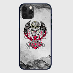 Чехол для iPhone 12 Pro Max Amon Amarth first kill, цвет: 3D-черный