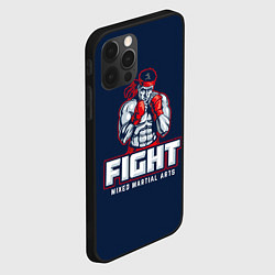 Чехол для iPhone 12 Pro Max Fight ММА, цвет: 3D-черный — фото 2