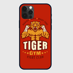 Чехол для iPhone 12 Pro Max Tiger - боец, цвет: 3D-черный