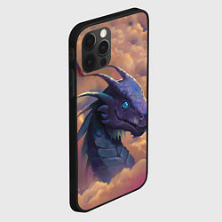 Чехол для iPhone 12 Pro Max Pathfinder dragon, цвет: 3D-черный — фото 2