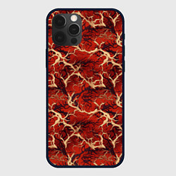 Чехол для iPhone 12 Pro Max Корни деревьев, цвет: 3D-черный