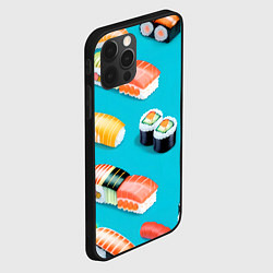 Чехол для iPhone 12 Pro Max Суши нигиридзуси, цвет: 3D-черный — фото 2