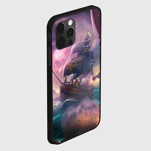 Чехол iPhone 12 Pro Max Магия Sea of Thieves / 3D-Черный – фото 2