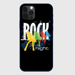 Чехол для iPhone 12 Pro Max Rock Night, цвет: 3D-черный