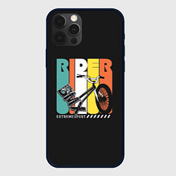 Чехол для iPhone 12 Pro Max Bmx extreme, цвет: 3D-черный