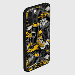 Чехол для iPhone 12 Pro Max Кеды и граффити урбан стайл, цвет: 3D-черный — фото 2