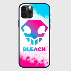 Чехол для iPhone 12 Pro Max Bleach neon gradient style, цвет: 3D-черный