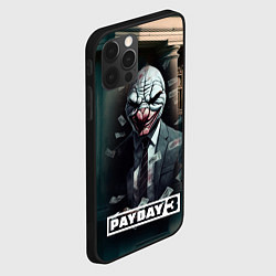 Чехол для iPhone 12 Pro Max Payday 3 mask, цвет: 3D-черный — фото 2