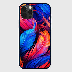 Чехол iPhone 12 Pro Max Экзотические перья