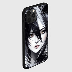 Чехол для iPhone 12 Pro Max Аниме девушка-лиса, цвет: 3D-черный — фото 2