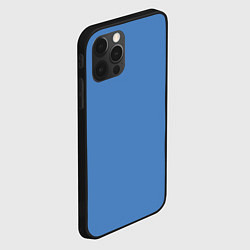 Чехол для iPhone 12 Pro Max Blue Perennial, цвет: 3D-черный — фото 2