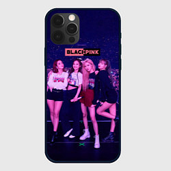 Чехол для iPhone 12 Pro Max Blackpink concert, цвет: 3D-черный