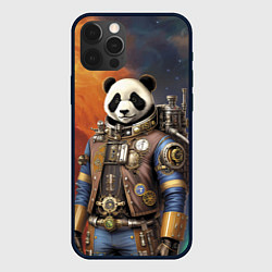 Чехол iPhone 12 Pro Max Панда-космонавт - стимпанк