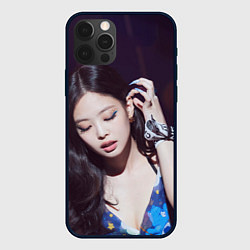 Чехол для iPhone 12 Pro Max Дженни блэкпинк, цвет: 3D-черный