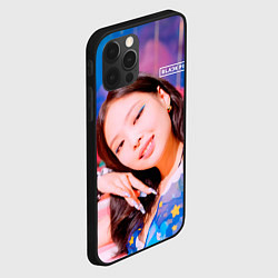 Чехол для iPhone 12 Pro Max BlackPink Gorgeous Jennie, цвет: 3D-черный — фото 2