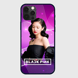 Чехол для iPhone 12 Pro Max BlackPink Jennie, цвет: 3D-черный