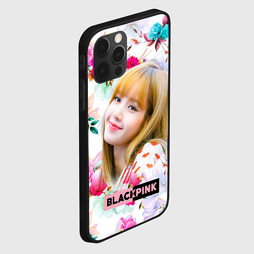 Чехол iPhone 12 Pro Max Blackpink Lisa / 3D-Черный – фото 2