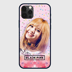 Чехол для iPhone 12 Pro Max Lisa kpop, цвет: 3D-черный