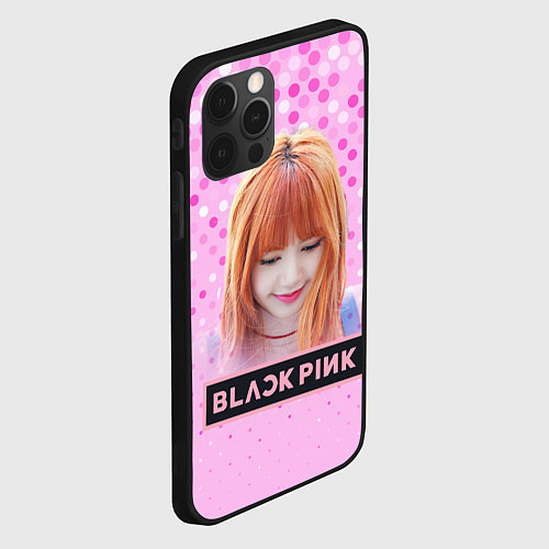 Чехол iPhone 12 Pro Max Blackpink Lisa / 3D-Черный – фото 2