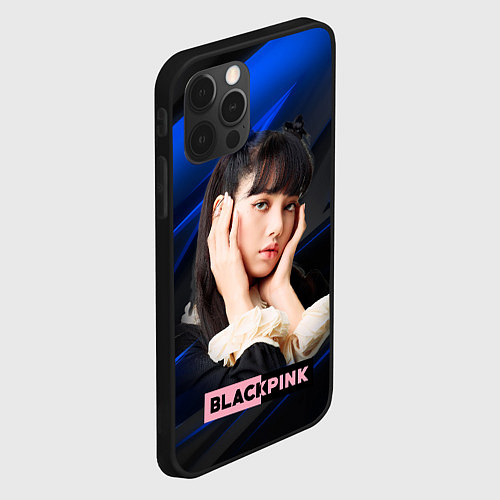 Чехол iPhone 12 Pro Max Blackpink Lisa / 3D-Черный – фото 2