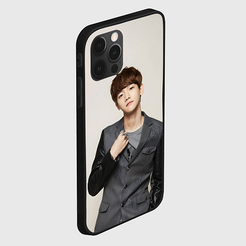 Чехол iPhone 12 Pro Max Xi Lu Han / 3D-Черный – фото 2