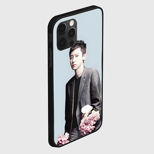 Чехол iPhone 12 Pro Max Chanyeol / 3D-Черный – фото 2