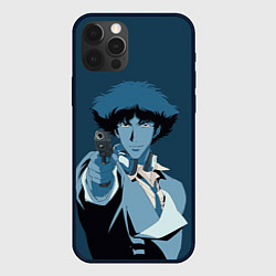 Чехол iPhone 12 Pro Max Spike Spiegel blue