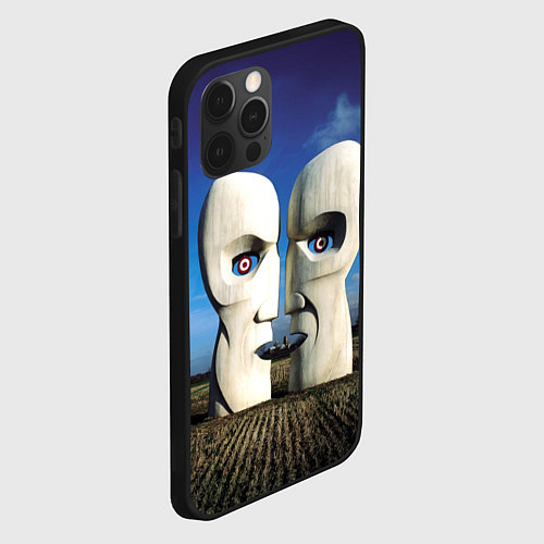 Чехол iPhone 12 Pro Max Pink Floyd The Division Bell / 3D-Черный – фото 2