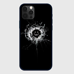 Чехол для iPhone 12 Pro Max Black Mirror - smile, цвет: 3D-черный