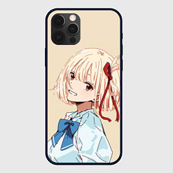 Чехол для iPhone 12 Pro Max Chisato Nishikigi - Lycoris Recoil, цвет: 3D-черный