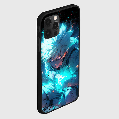 Чехол iPhone 12 Pro Max Аура киллуа - hunter x hunter / 3D-Черный – фото 2