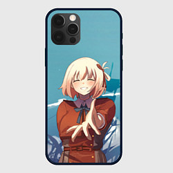 Чехол для iPhone 12 Pro Max Sweet Chisato Nishikigi - Lycoris Recoil, цвет: 3D-черный