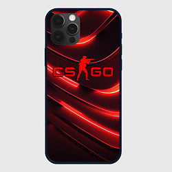 Чехол iPhone 12 Pro Max CS GO red neon