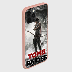 Чехол для iPhone 12 Pro Max Rise of the tomb rider, цвет: 3D-светло-розовый — фото 2