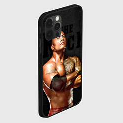 Чехол для iPhone 12 Pro Max Dwayne - Johnson, цвет: 3D-черный — фото 2