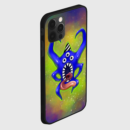 Чехол iPhone 12 Pro Max Nabnab - паук / 3D-Черный – фото 2