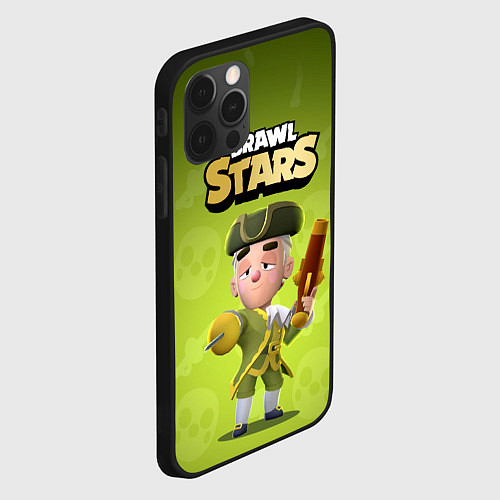 Чехол iPhone 12 Pro Max Barqley Brawl stars / 3D-Черный – фото 2