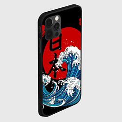 Чехол для iPhone 12 Pro Max Japan sea, цвет: 3D-черный — фото 2