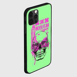 Чехол для iPhone 12 Pro Max Hooligan - skull, цвет: 3D-черный — фото 2