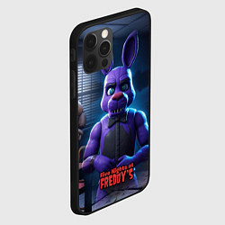 Чехол для iPhone 12 Pro Max Five Nights at Freddys Bonnie, цвет: 3D-черный — фото 2