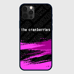 Чехол для iPhone 12 Pro Max The Cranberries rock legends: символ сверху, цвет: 3D-черный