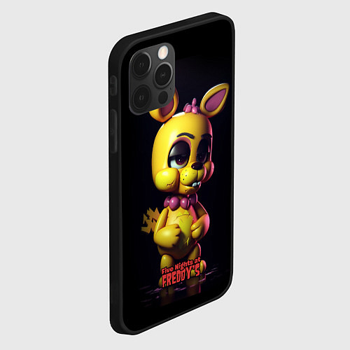 Чехол iPhone 12 Pro Max Spring Bonnie / 3D-Черный – фото 2