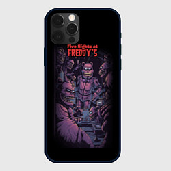 Чехол для iPhone 12 Pro Max Five Nights at Freddys poster, цвет: 3D-черный